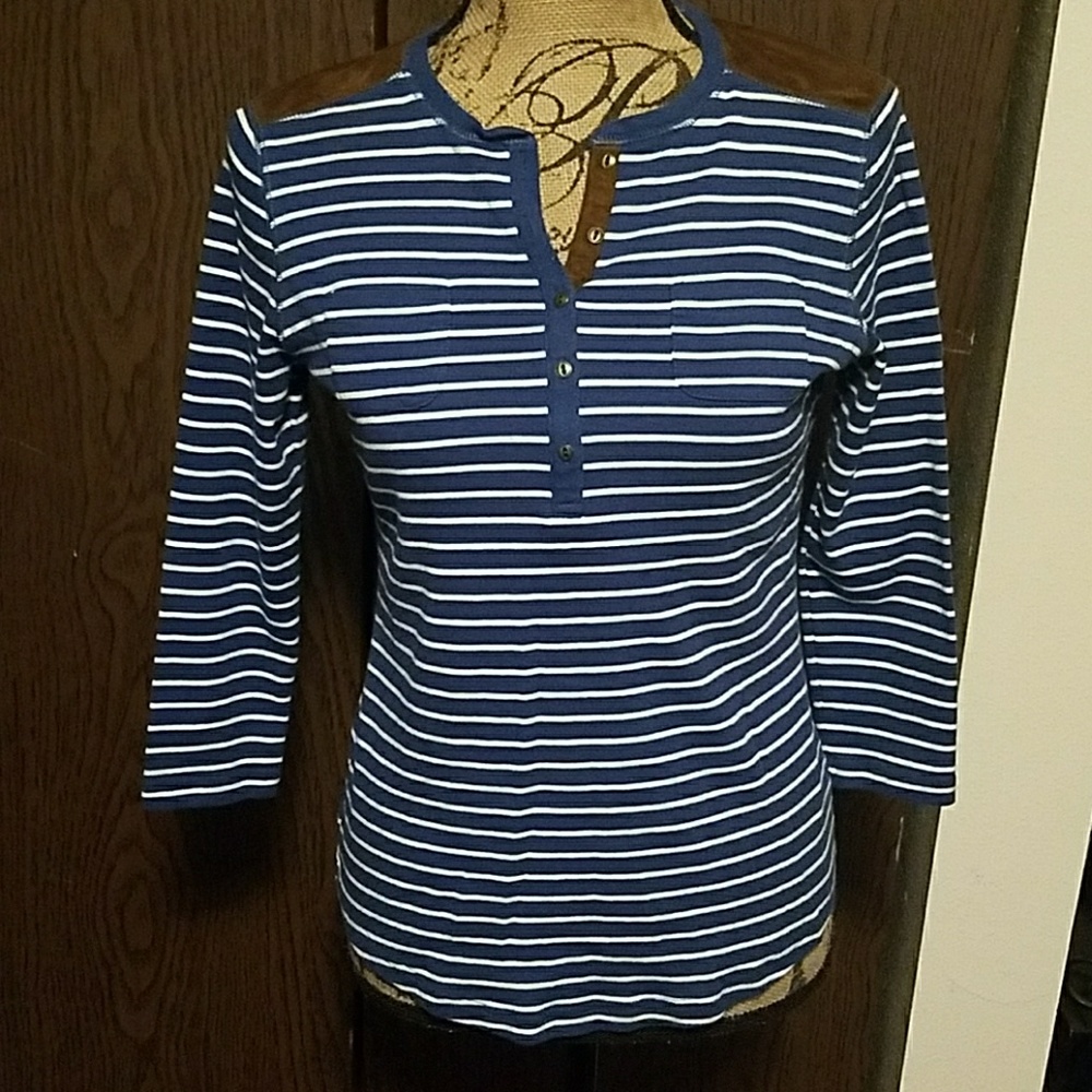 Chaps Striped Shirt